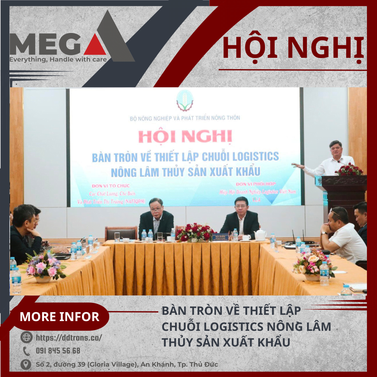 Hội nghị bàn tròn Logistics ngành Nông Nghiệp 