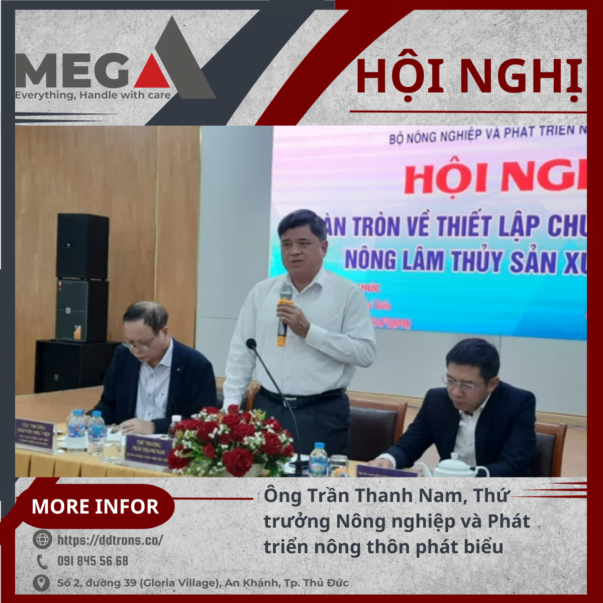 Hội Nghị Logistics đã đặt ra Đề án phát triển hệt thống Vận Chuyển Nông - Lâm - Ngư - Nghiệp tầm nhìn đến 2030