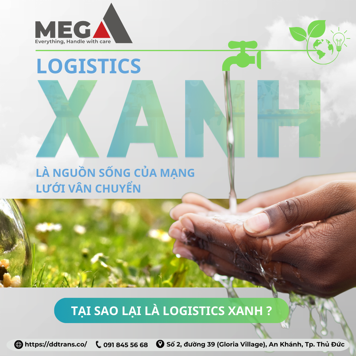 Logistics Xanh gắn liền với nền Kinh Tế Xanh 