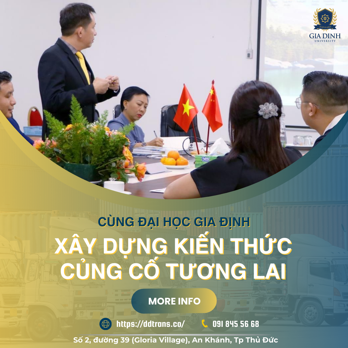 Mega A Logistics Phối Hợp cùng Đại học Gia Đình triển khai các hoạt động nâng cao chất lượng việc làm cho sinh viên ngành Đông Phương Học 