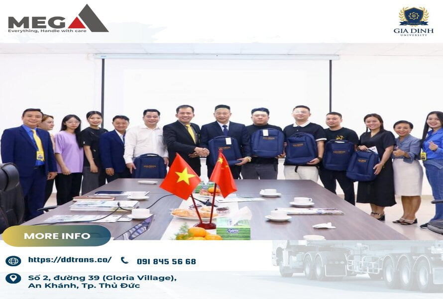 Mega Logistics Company hợp tác cùng đại học Gia Đình