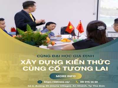 Mega A Logisitcs cùng Đại học Gia Định nâng cao chất lượng sinh viên ngành Logsitics