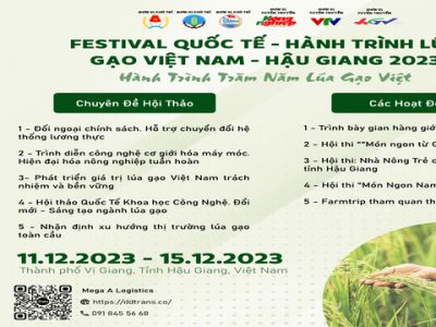 Festival Quốc Tế Ngành Hàng Lúa Gạo Việt Nam 2023