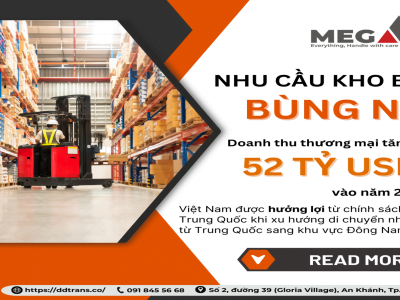 Nhu cầu kho bãi bùng nổ cho ngành TMĐT